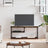 Tv Cabinet 103X38X46.5 Cm Engineered Wood And Steel