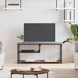Tv Cabinet 103X38X46.5 Cm Engineered Wood And Steel