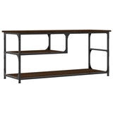 Tv Cabinet 103X38X46.5 Cm Engineered Wood And Steel