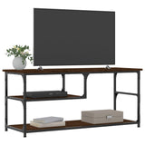Tv Cabinet 103X38X46.5 Cm Engineered Wood And Steel