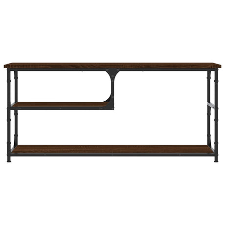 Tv Cabinet 103X38X46.5 Cm Engineered Wood And Steel