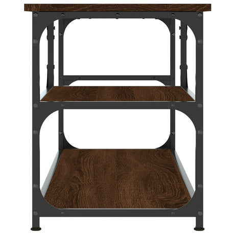 Tv Cabinet 103X38X46.5 Cm Engineered Wood And Steel