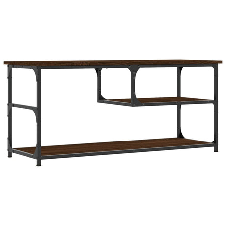 Tv Cabinet 103X38X46.5 Cm Engineered Wood And Steel