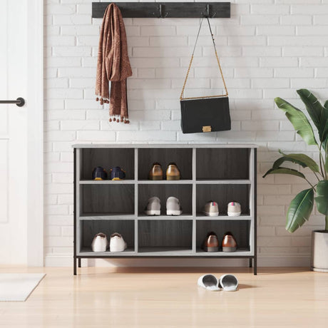 Shoe Cabinet 100X35X Engineered Wood