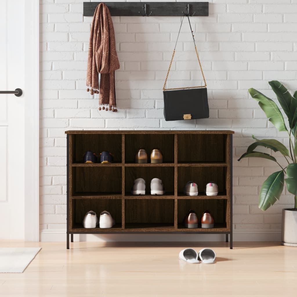 Shoe Cabinet 100X35X Engineered Wood