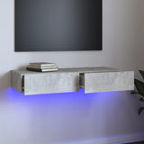 Tv Cabinet With Led Lights 120X35X15.5 Cm