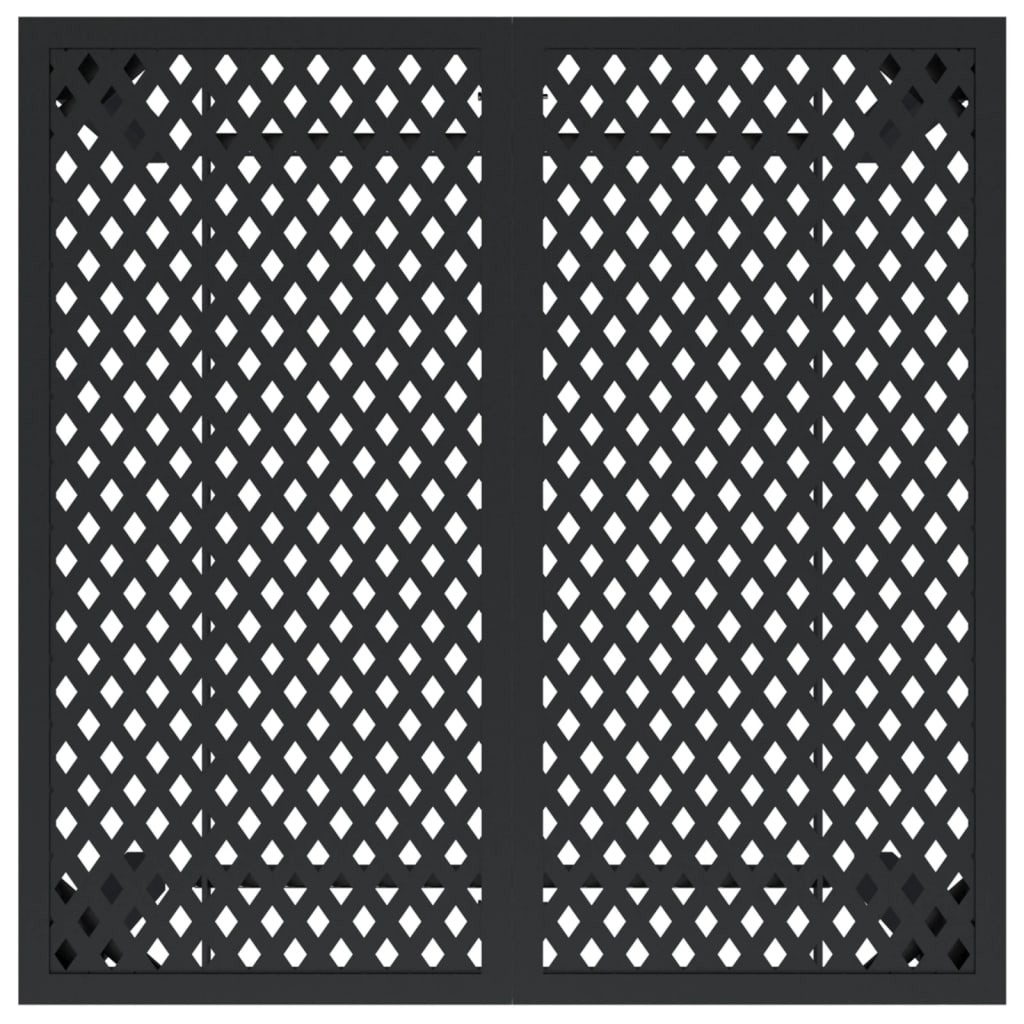 Garden Table Anthracite Steel