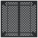 Garden Table Anthracite Steel