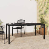 Garden Table Anthracite Steel