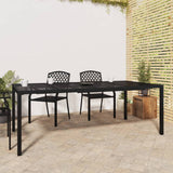 Garden Table Anthracite Steel
