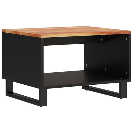 Coffee Table 60X50X40 Cm Solid Wood Acacia