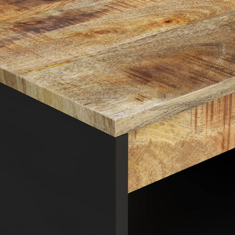 Coffee Table 55X50X40 Cm Solid Wood Mango