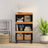 Side Cabinet 60X33X107 Cm Solid Wood Mango