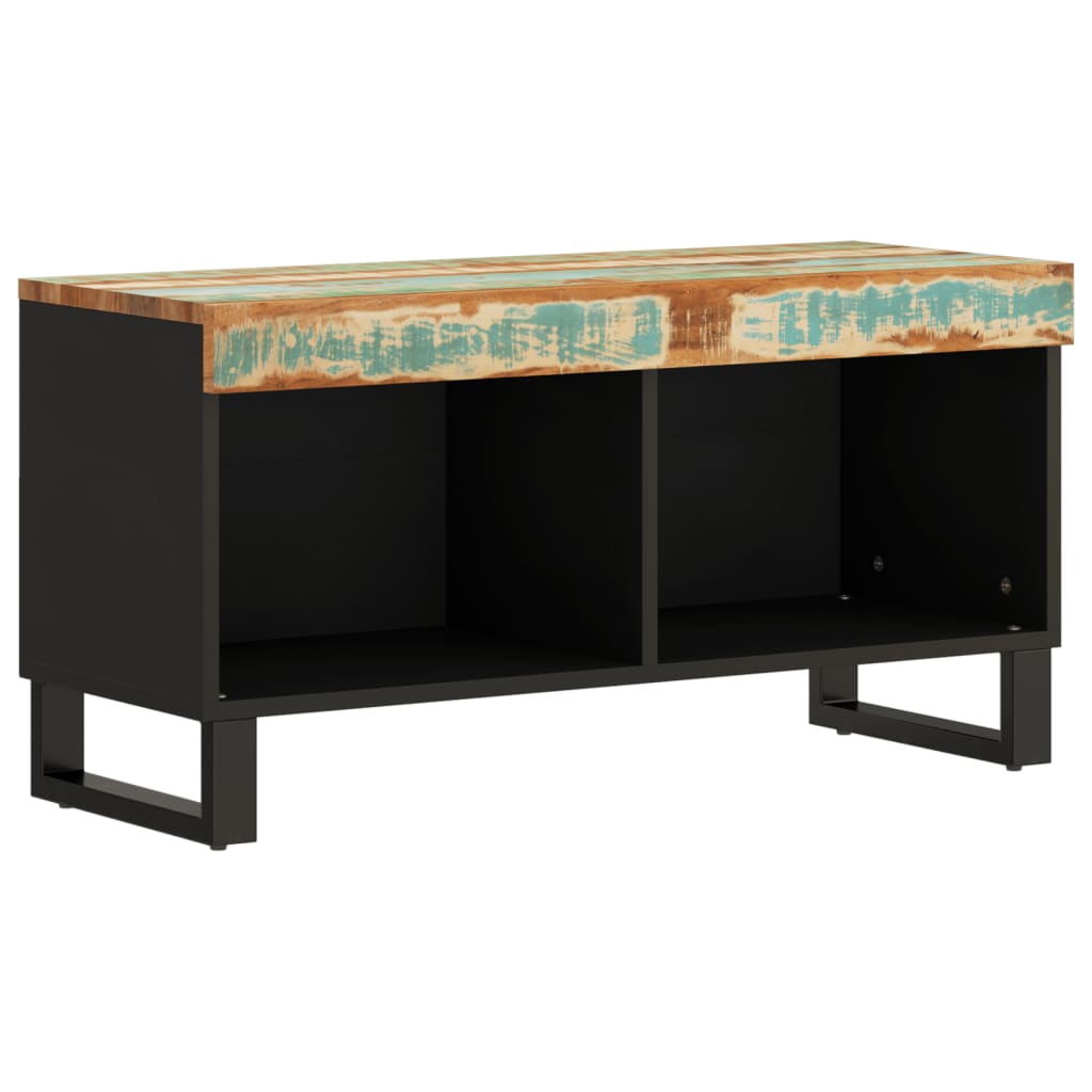 Tv Cabinet 85X33X43.5 Cm Solid Wood Reclaimed