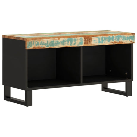 Tv Cabinet 85X33X43.5 Cm Solid Wood Reclaimed