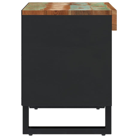 Tv Cabinet 85X33X43.5 Cm Solid Wood Reclaimed