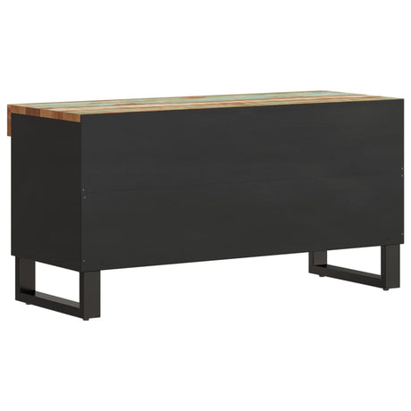 Tv Cabinet 85X33X43.5 Cm Solid Wood Reclaimed