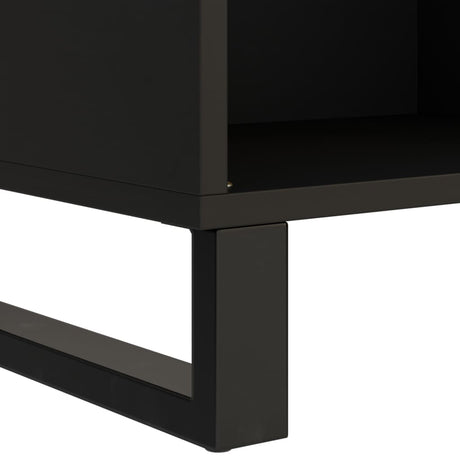 Side Cabinet 85X33X75 Cm Solid Wood Mango