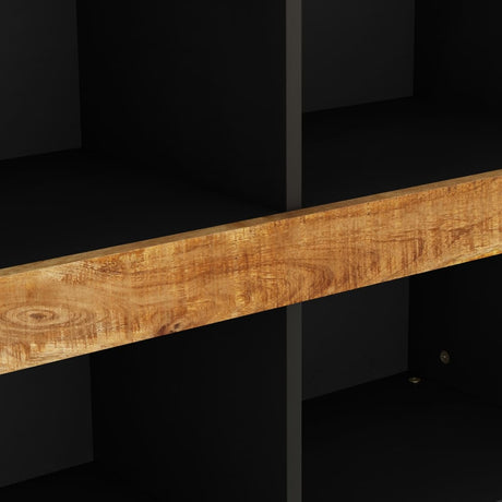 Side Cabinet 85X33X75 Cm Solid Wood Mango