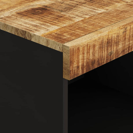 Side Cabinet 85X33X107 Cm Solid Wood Mango