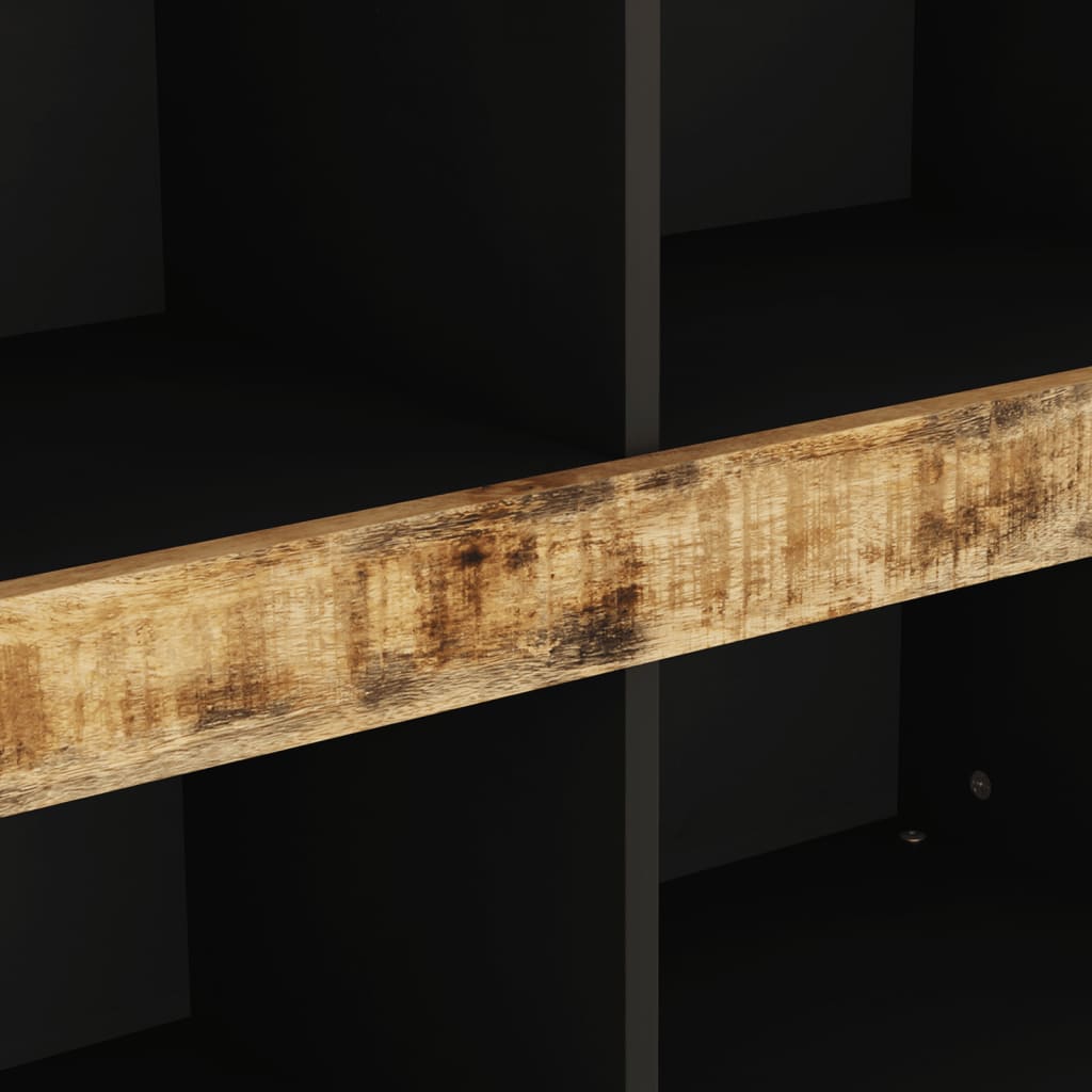 Side Cabinet 85X33X107 Cm Solid Wood Mango