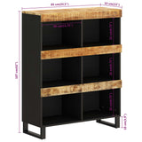 Side Cabinet 85X33X107 Cm Solid Wood Mango