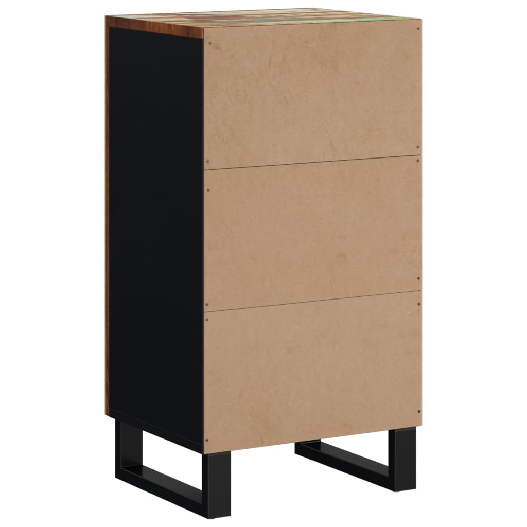 Sideboard With Door 40X31X75 Cm Solid Wood Reclaimed