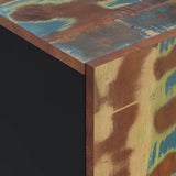 Sideboard with 4 Doors 60x33x75 cm Solid Wood Reclaimed