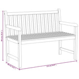 3 Piece Garden Dining Set Solid Wood Teak