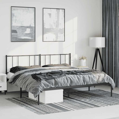 Metal Bed Frame Without Mattress 90X190Cm