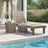 Sun Lounger 155X58X83 Cm Polypropylene