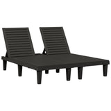 Double Sun Lounger 155X138X83 Cm Polypropylene