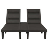 Double Sun Lounger 155X138X83 Cm Polypropylene