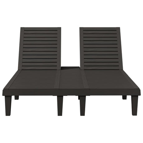 Double Sun Lounger 155X138X83 Cm Polypropylene