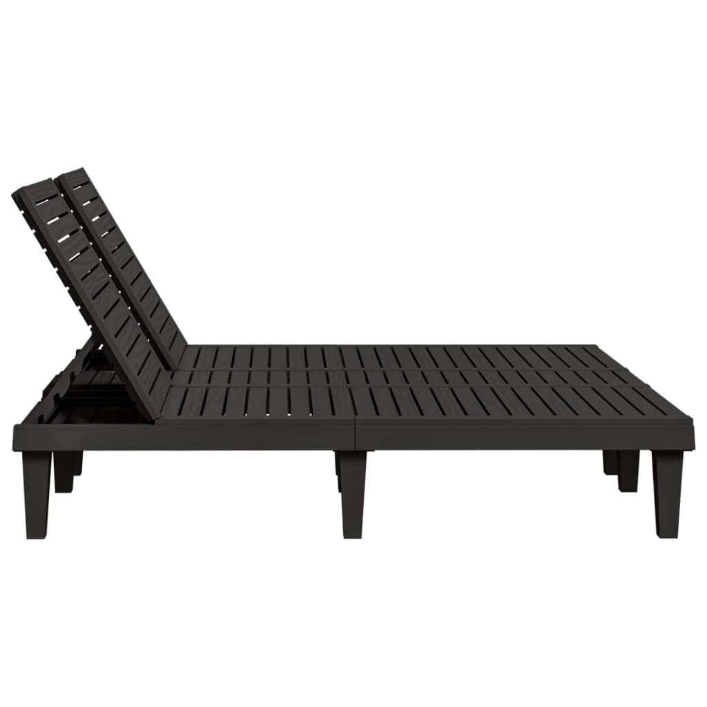 Double Sun Lounger 155X138X83 Cm Polypropylene