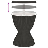 3-In-1 Ice Cooler Table Polypropylene