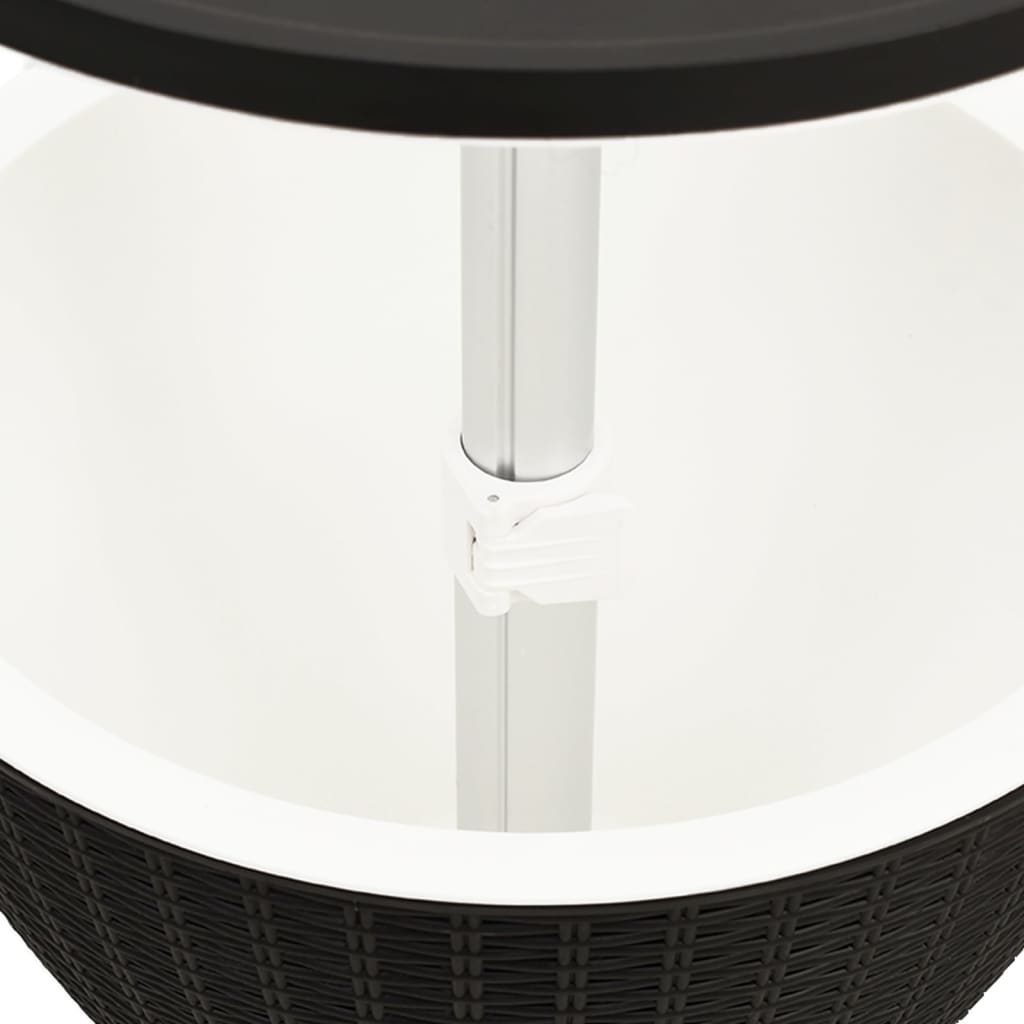 3-In-1 Ice Cooler Table Polypropylene