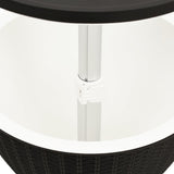 3-In-1 Ice Cooler Table Polypropylene