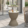 3-In-1 Ice Cooler Table Polypropylene