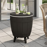 3-In-1 Ice Cooler Table Polypropylene