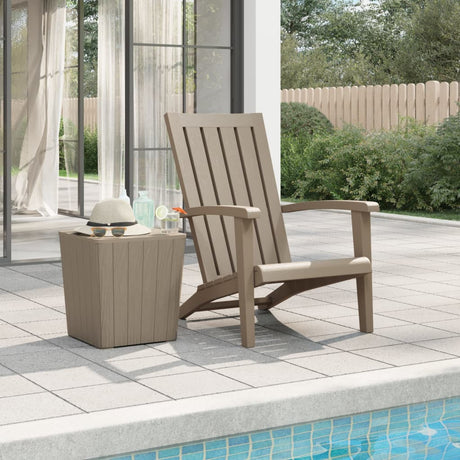 Garden Adirondack Chairs 2 Pcs Polypropylene