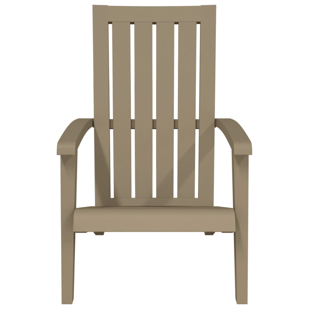Garden Adirondack Chairs 2 Pcs Polypropylene