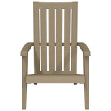 Garden Adirondack Chairs 2 Pcs Polypropylene