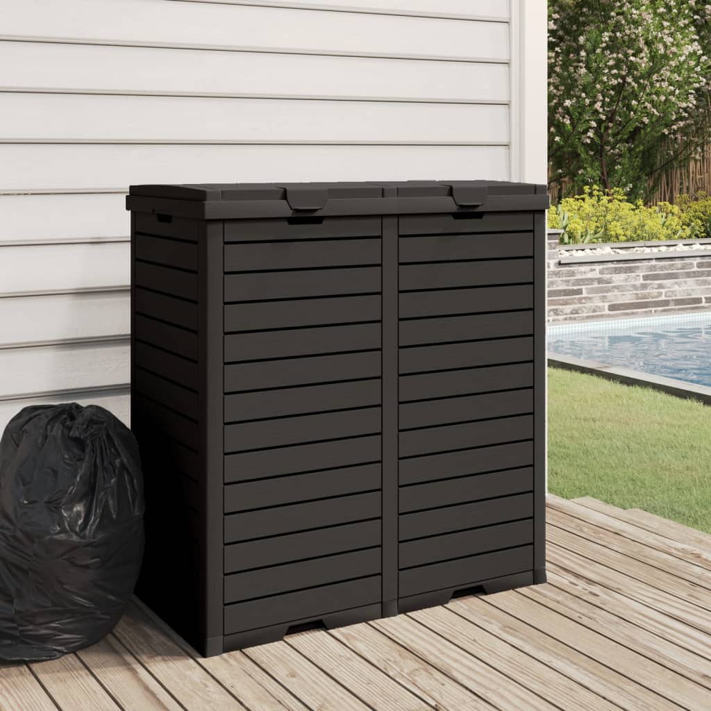 Outdoor Garbage Bin 78X41X86 Cm Polypropylene