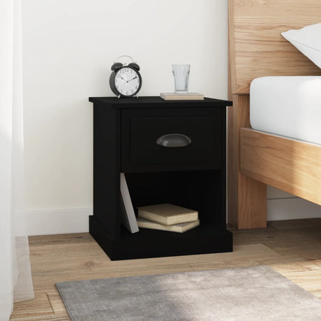 Bedside Cabinet 39X39X47.5 Cm Engineered Wood