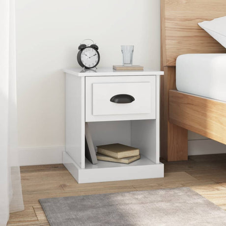 Bedside Cabinet 39X39X47.5 Cm Engineered Wood