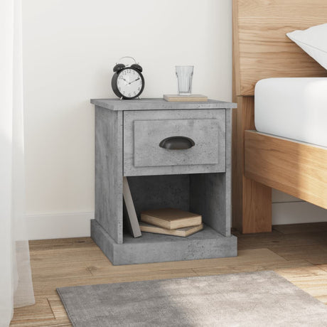 Bedside Cabinet 39X39X47.5 Cm Engineered Wood