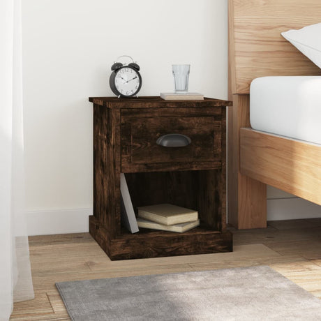 Bedside Cabinet 39X39X47.5 Cm Engineered Wood