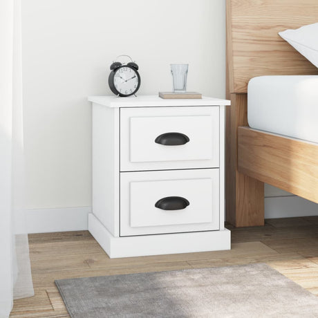 Bedside Cabinet 39X39X47.5 Cm Engineered Wood