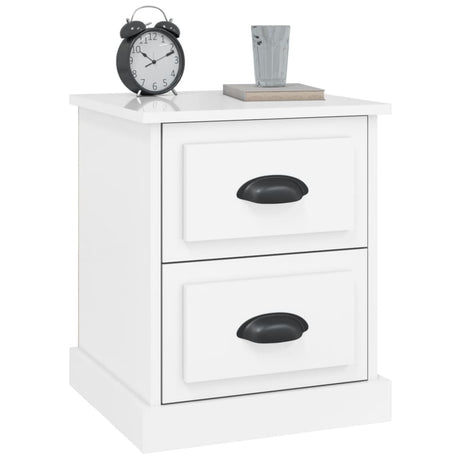 Bedside Cabinet 39X39X47.5 Cm Engineered Wood